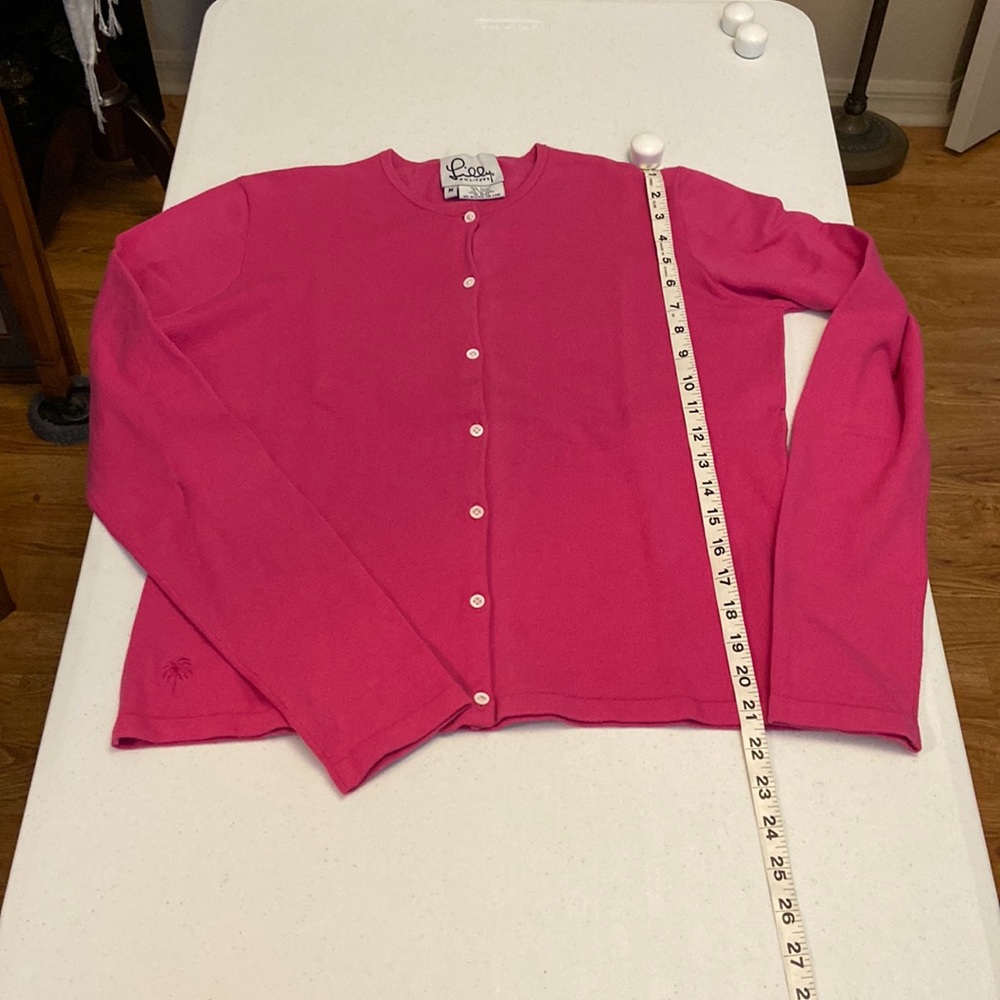 Lilly Pulitzer white label cardigan size Medium